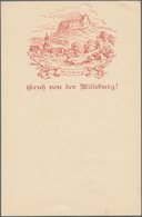 Ansichtskarten: Vorläufer: 1887, MILSEBURG, Vorläuferkarte 5 Pf Lila Als Privatganzsache, Ungebrauch - Zonder Classificatie