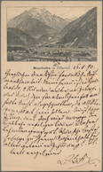 Ansichtskarten: Vorläufer: 1890, MAYERHOFEN Im Zillerthal, Vorläuferkarte Mit 2 Kr. Braun Mit K1 MAY - Unclassified