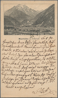 Ansichtskarten: Vorläufer: 1890, MAYERHOFEN Im Zillerthal, Vorläuferkarte Mit 2 Kr. Braun Mit K1 MAY - Non Classificati