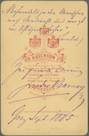 Ansichtskarten: Motive / Thematics: AUTOGRAPHEN / THEATER Kabinettfoto Ludwig Bazany (1842-1924) Hel - Altri & Non Classificati