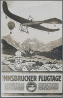 Ansichtskarten: Motive / Thematics: INNSBRUCKER FLUGTAGE (1912), Offizielle Postkarte Mit Abbildung - Sonstige & Ohne Zuordnung