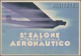 Ansichtskarten: Motive / Thematics: FLUG, Italien "2. Salon Internazionale AERONAUTICO" Flugtage Mai - Altri & Non Classificati