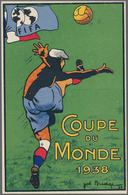 Ansichtskarten: Motive / Thematics: SPORT / FUSSBALL, "COUP DU MONDE 1938", Fußball-Weltmeisterschaf - Andere & Zonder Classificatie