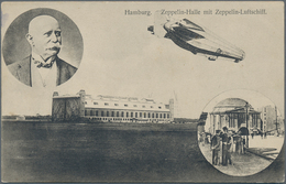 Ansichtskarten: Deutschland: 1912, FUHLSBÜTTEL FLUGPLATZ, Der Seltene Stempel Auf Feldpostkarte VIKT - Sonstige & Ohne Zuordnung