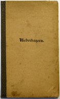 Ansichtskarten: Bayern: LANDKARTE, Geographische Karte Von NIEDERBAYERN Aus Dem Jahre 1843 Mit Zahlr - Altri & Non Classificati