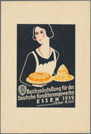 Ansichtskarten: Nordrhein-Westfalen: ESSEN (alte PLZ 4300), Ausstellungskarte "Reichsausstellung Für - Other & Unclassified
