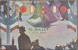 Ansichtskarten: Künstler / Artists: DEMEUFVE, Georges (1873-19349, Französischer Exlibris Künstler. - Zonder Classificatie