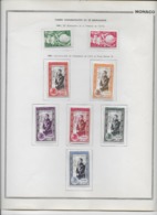 Monaco - Collection Vendue Page Par Page - Timbres Neufs * Avec Charnière - TB - Collections, Lots & Series