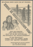 Ansichtskarten: Politik / Politics: DEUTSCHLAND WESTZONEN 1945/1949, Garnitur Mit 17 Alten Ansichtsk - Personaggi