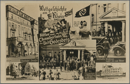 Ansichtskarten: Propaganda: 1934/1943 Ca., Eine Zeitgeschichtliche Sammlung Politischer Ereignisse U - Partiti Politici & Elezioni