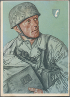 Ansichtskarten: Motive / Thematics: 1942/1943, 5 VDA- Willrich-Karten Mit Einen Luftlandepionier Und - Sonstige & Ohne Zuordnung