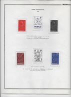 Monaco - Collection Vendue Page Par Page - Timbres Neufs * Avec Charnière - TB - Verzamelingen & Reeksen