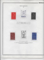 Monaco - Collection Vendue Page Par Page - Timbres Neufs * Avec Charnière - TB - Lots & Serien