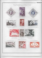 Monaco - Collection Vendue Page Par Page - Timbres Neufs * Avec Charnière - TB - Collections, Lots & Series