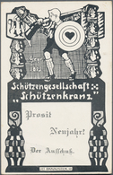 Ansichtskarten: Motive / Thematics: SCHÜTZEN, Zusammenstellung Aus Dem Schützenwesen Mit 74 Historis - Altri & Non Classificati