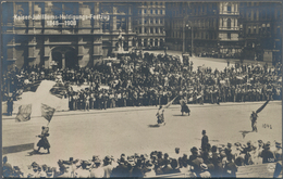 Ansichtskarten: Österreich: WIEN, "Kaiser-Jubiläums-Huldigungs-Festzug 12. Juni 1908", Sagenhafte Sa - Altri & Non Classificati