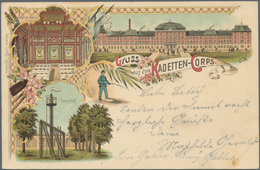 Ansichtskarten: Bayern: MÜNCHEN MAXVORSTADT KASERNEN, 86 Historische Ansichtskarten Ab 1897, Mit Dub - Altri & Non Classificati