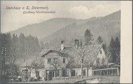 Ansichtskarten: KARTON, Mit Ungefähr 1150 Historischen Ansichtskarten Ab Ca. 1900 Bis In Die 1970er - 500 Postales Min.