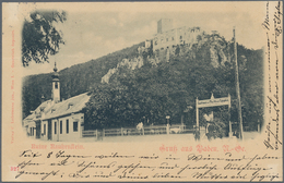 Ansichtskarten: KARTON, Mit Gut 1300 Historischen Ansichtskarten Ab Ca. 1900 Bis In Die 1970er Jahre - 500 Postales Min.