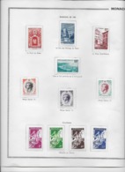 Monaco - Collection Vendue Page Par Page - Timbres Neufs * Avec Charnière - TB - Collections, Lots & Series