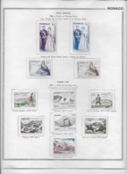 Monaco - Collection Vendue Page Par Page - Timbres Neufs * Avec Charnière - TB - Collections, Lots & Series