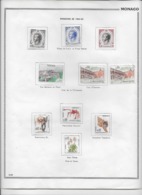 Monaco - Collection Vendue Page Par Page - Timbres Neufs * Avec Charnière - TB - Collections, Lots & Series