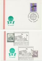 ÖSTERREICH SONDERSTEMPEL 1975/8, 9 Versch. SST EUROPA/CEPT: Pro Juventute - Franking Machines (EMA)