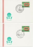 ÖSTERREICH SONDERSTEMPEL 1976, 5 Versch. SST 1000 JAHRE KÄRNTEN Pro Juventute - Máquinas Franqueo (EMA)