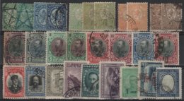 BUL 18 - BULGARIE Lot De 28 Val. Neufs* Et Obl. Avec Variétés De Couleurs - Verzamelingen & Reeksen