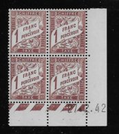 FRANCE  ( FCDT - 27 )   1893  N° YVERT ET TELLIER  N° 40A   N** - Postage Due