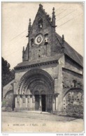 Carte Postale 64.  Morlaas  L'église  Très Beau Plan - Morlaas