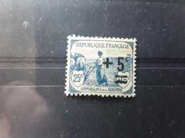 France 1922 , Yvert No 165, Au Profit Des Orphelins De La Guerre,  + 5 C Sur 25 C Bleu , Neuf ** MNH, TB Centrage,  TTB - 1927-31 Caisse D'Amortissement