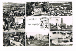 Cpsm (01) DIVONNE LES BAINS.Multivue.          (E.001) - Divonne Les Bains