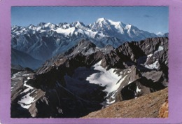 VD LES DIABLERETS Perle Des Alpes Vaudoises Le Massif Du Mont Blanc Vu Du Sommet Des Diablerets - Ormont-Dessus 