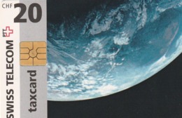 SUIZA. SUI-CP-12A. Guarantee To Connect Even The Remotest Corner (Earth) 1999-05. (275) - Espacio