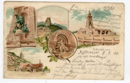 Kyffhäuser Postcard Germany Litho Gruss 1901 - Kyffhäuser
