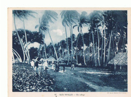 ILES DE WALLIS Un Village  Maxi Carte  240x180     Mx38 - Wallis-Et-Futuna