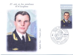 2019. Russia, Abkhazia, Space, 85th Birth Anniv. Of Yurii Gagarin, FDC With Imperforated Stamp, Mint/** - Ongebruikt