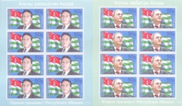 2019. Russia, Abkhazia,  Presidents Of Abkhazia, 2 Sheetlets Imperforated, Mint/** - Nuevos