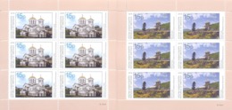 2019. Russia, Abkhazia,  Churches Of Abkhazia, 2 Sheetlets Perforated, Mint/** - Neufs