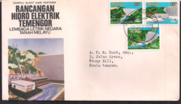 Malaysia - 1979 - Lettre - Plan Hydroélectrique - Barrages Hydroélectriques - Otros
