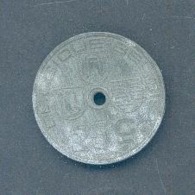 : REGENCE – 25 Centimes 1946 – Variété : PETIT TROU - 10 Cents & 25 Cents