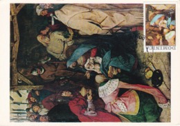 Carte Maximum Peinture Dominique Domenica Bruegel - Dominica (1978-...)