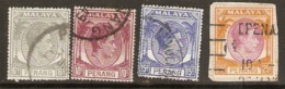 Malaysia  Penang    Various Values As Shown On Scan  Fine Used - Penang