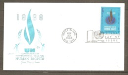 FDC   NATIONS UNIES  1968 - Used Stamps