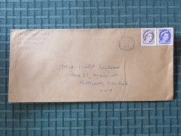 Canada 1956 Cover Fort William To USA - Queen - Briefe U. Dokumente