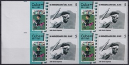 2019.93 CUBA 2019 MNH IMPERFORATED PROOF 5c CINE MOVIE JULIO GARCIA ESPINOSA. JUAN QUINQUIN - Imperforates, Proofs & Errors