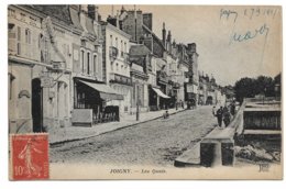 CPA YONNE 89  JOIGNY Les Quais - Joigny