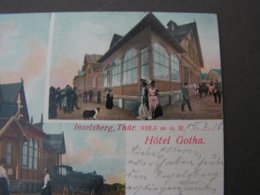 Hotel Gotha , Inselberg  1910 - Gotha