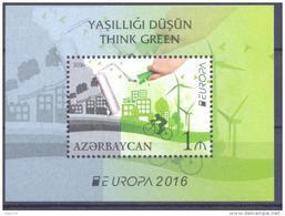 2016. Azerbaijan, Europa 2016, S/s, Mint/** - Azerbaijan